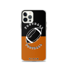 Load image into Gallery viewer, American Football iPhone Case (Black &amp; Brown 1)