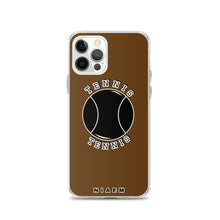 Load image into Gallery viewer, Tennis iPhone Case (Brown)