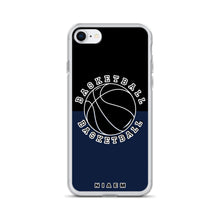 Load image into Gallery viewer, Basketball iPhone Case (Black &amp; Navy)