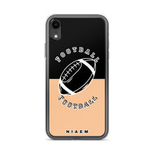 Load image into Gallery viewer, American Football iPhone Case (Black &amp; Nude 1)