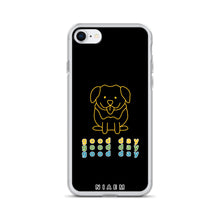 Load image into Gallery viewer, Yellow Good Day Dog iPhone Case