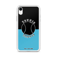 Load image into Gallery viewer, Tennis iPhone Case (Black &amp; Blue 7)