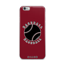 Load image into Gallery viewer, Baseball iPhone Case (Red 2)