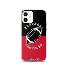 Load image into Gallery viewer, American Football iPhone Case (Black &amp; Red)