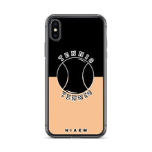 Load image into Gallery viewer, Tennis iPhone Case (Black &amp; Nude 1)