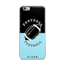 Load image into Gallery viewer, American Football iPhone Case (Black &amp; Blue 6)