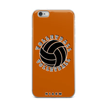Load image into Gallery viewer, Volleyball iPhone Case (Brown 1)
