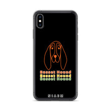 Load image into Gallery viewer, Orange Basset Hound iPhone Case