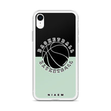 Load image into Gallery viewer, Basketball iPhone Case (Black &amp; Green 5)