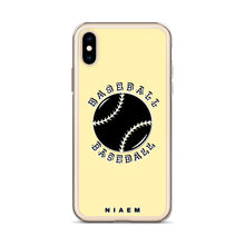 Load image into Gallery viewer, Baseball iPhone Case (Yellow 2)