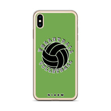 Load image into Gallery viewer, Volleyball iPhone Case (Green)