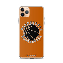 Load image into Gallery viewer, Basketball iPhone Case (Brown 1)