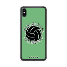 Load image into Gallery viewer, Volleyball iPhone Case (Green 4)