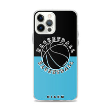 Load image into Gallery viewer, Basketball iPhone Case (Black &amp; Blue 7)