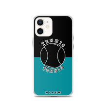 Load image into Gallery viewer, Tennis iPhone Case (Black &amp; Blue 3)