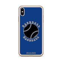 Load image into Gallery viewer, Baseball iPhone Case (Blue 2)