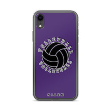 Load image into Gallery viewer, Volleyball iPhone Case (Purple)