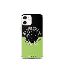Load image into Gallery viewer, Basketball iPhone Case (Black &amp; Green 3)