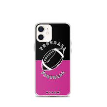 Load image into Gallery viewer, American Football iPhone Case (Black &amp; Pink)