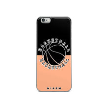 Load image into Gallery viewer, Basketball iPhone Case (Black &amp; Orange 2)