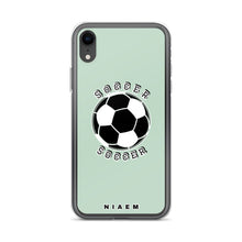 Load image into Gallery viewer, Soccer iPhone Case (Green 5)