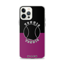 Load image into Gallery viewer, Tennis iPhone Case (Black &amp; Pink 6)