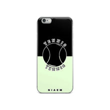 Load image into Gallery viewer, Tennis iPhone Case (Black &amp; Green 2)