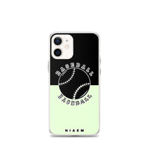 Load image into Gallery viewer, Baseball iPhone Case (Black &amp; Green 2)