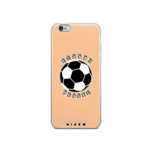 Load image into Gallery viewer, Soccer iPhone Case (Nude 1)