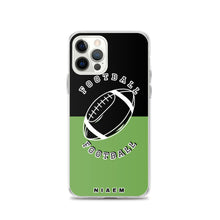 Load image into Gallery viewer, American Football iPhone Case (Black &amp; Green)