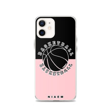Load image into Gallery viewer, Basketball iPhone Case (Black &amp; Pink 3)