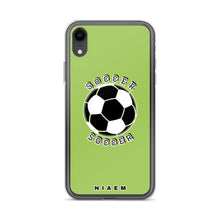 Load image into Gallery viewer, Soccer iPhone Case (Green 3)