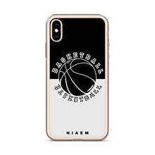 Load image into Gallery viewer, Basketball iPhone Case (Black &amp; Grey 3)