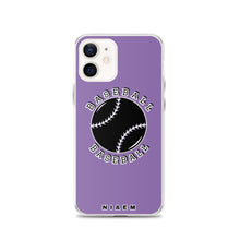 Load image into Gallery viewer, Baseball iPhone Case (Purple 1)