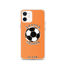 Load image into Gallery viewer, Soccer iPhone Case (Orange 1)