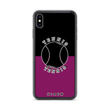 Load image into Gallery viewer, Tennis iPhone Case (Black &amp; Pink 6)