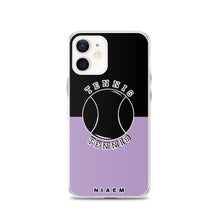 Load image into Gallery viewer, Tennis iPhone Case (Black &amp; Purple 2)