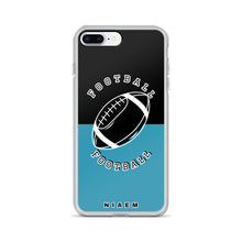 Load image into Gallery viewer, American Football iPhone Case (Black &amp; Blue)