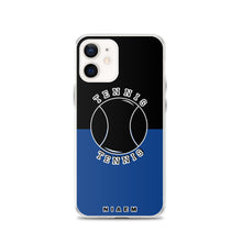 Load image into Gallery viewer, Tennis iPhone Case (Black &amp; Blue 2)