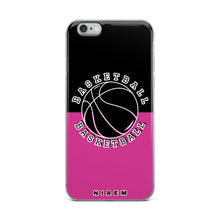 Load image into Gallery viewer, Basketball iPhone Case (Black &amp; Pink 5)