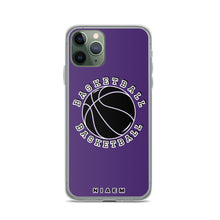 Load image into Gallery viewer, Basketball iPhone Case (Purple)