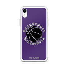 Load image into Gallery viewer, Basketball iPhone Case (Purple)