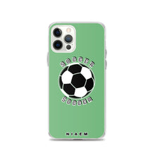 Load image into Gallery viewer, Soccer iPhone Case (Green 4)