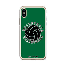 Load image into Gallery viewer, Volleyball iPhone Case (Green 1)