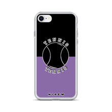 Load image into Gallery viewer, Tennis iPhone Case (Black &amp; Purple 1)