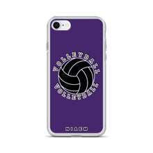 Load image into Gallery viewer, Volleyball iPhone Case (Purple)