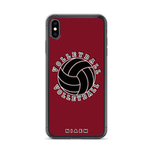 Load image into Gallery viewer, Volleyball iPhone Case (Red 2)