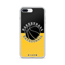 Load image into Gallery viewer, Basketball iPhone Case (Black &amp; Yellow)