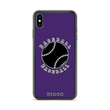 Load image into Gallery viewer, Baseball iPhone Case (Purple)