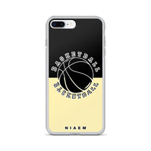 Load image into Gallery viewer, Basketball iPhone Case (Black &amp; Yellow 2)